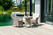 Alexander Rose Hazelmere Bistro Set - Grey / Pistachio