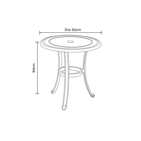 Hartman Highgrove Bistro Set