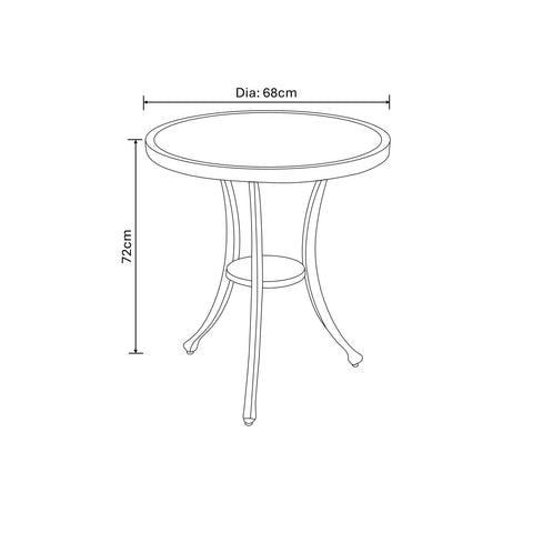 Hartman Berkeley Bistro Set