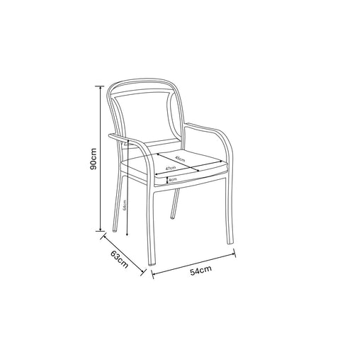 Hartman Berkeley 6 Seater Round Set