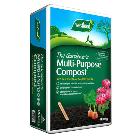 Westland Gardener's Multi Purpose Compost 60L + 33% Extra Free