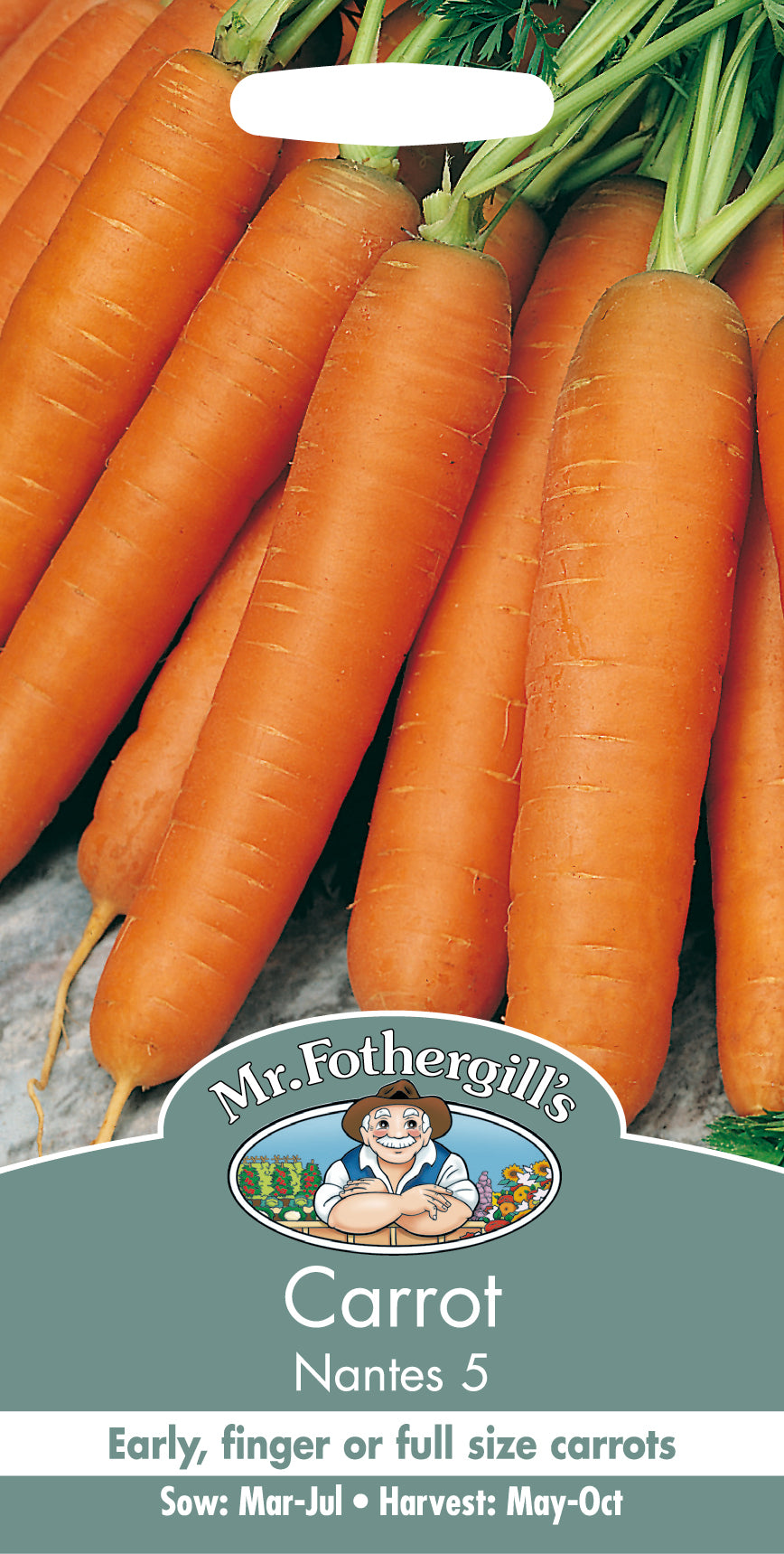 Mr Fothergills Carrot Early Nantes 5 – Country Gardener