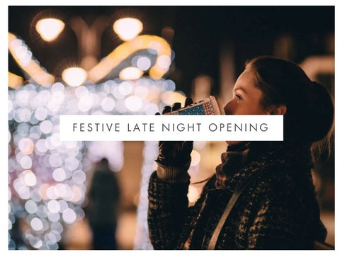 Festive Late Night Shopping Event